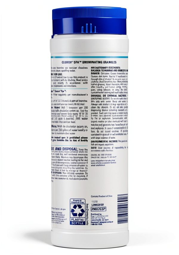 Clorox Pool&Spa Brominating Granules 2 lb Low Odor Sanitizer for Spas-1