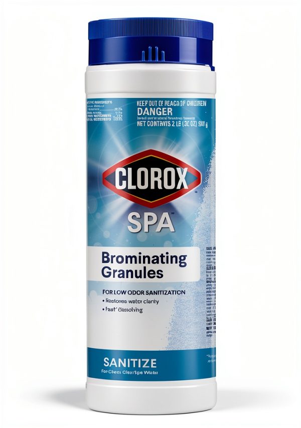 Clorox Pool&Spa Brominating Granules 2 lb Low Odor Sanitizer for Spas-0