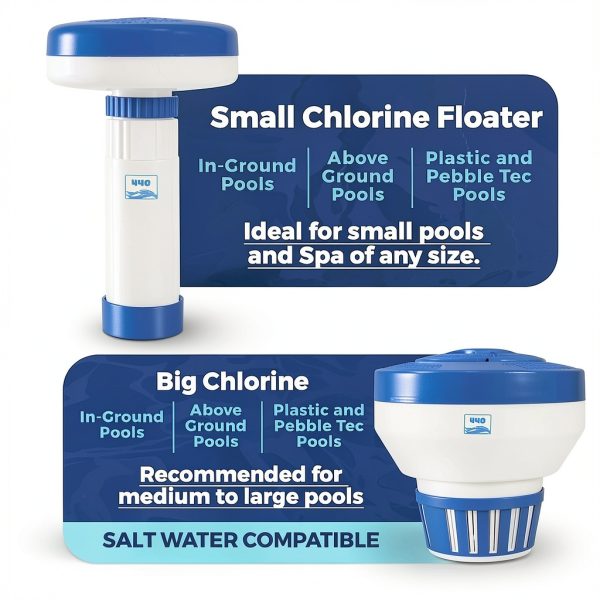 Mini Premium Floater Dispenser 440 for Spa & Pools 1-Inch Tablet Flow-4