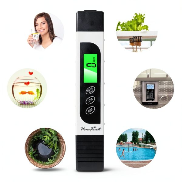 TDS Meter, Digital Water Tester - Accurate and Reliable, Measures TDS, EC & Temperature (°F/°C), 0-9990ppm, Water Test Meter for Drinking Water, RO/DI System, Aquariums, etc​​-4