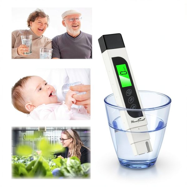 TDS Meter, Digital Water Tester - Accurate and Reliable, Measures TDS, EC & Temperature (°F/°C), 0-9990ppm, Water Test Meter for Drinking Water, RO/DI System, Aquariums, etc​​-3