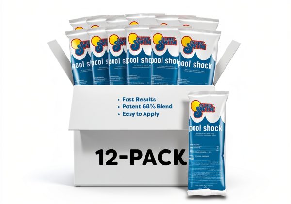 In The Swim Pool Shock 68% Cal-Hypo Granular Sanitizer 12 x 1 Pound-0