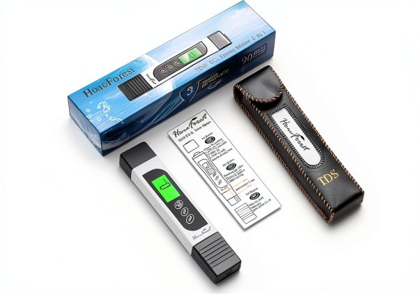 TDS Meter, Digital Water Tester - Accurate and Reliable, Measures TDS, EC & Temperature (°F/°C), 0-9990ppm, Water Test Meter for Drinking Water, RO/DI System, Aquariums, etc​​-5
